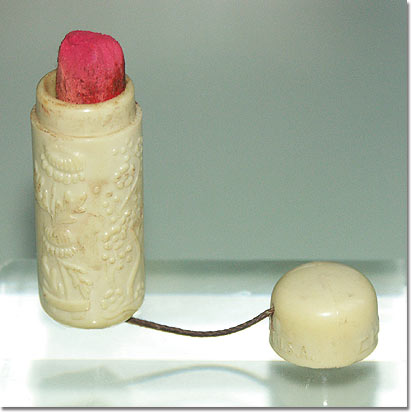 Lippenstifthülse aus Bakelit